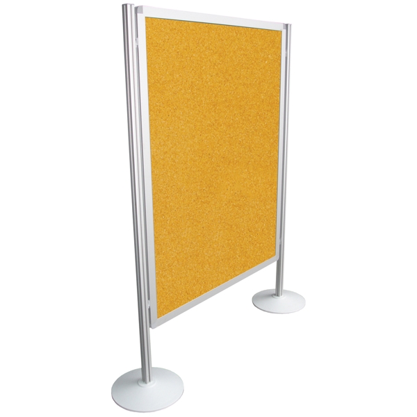 Expositor Modelar Aluminio – Dupla Face Cortiça